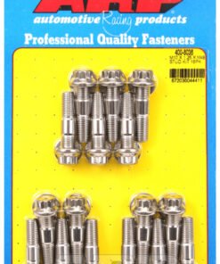 ARP M10 x 1.25 x 48 Stainless Steel 12pt Broached Stud Kit (16/pkg)