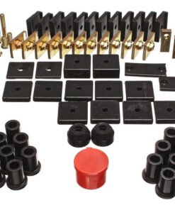 Energy Suspension 64-78 Toyota FJ40 Land Cruiser Black Hyper-Flex Master Bushing Set