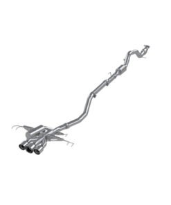 MBRP 17-22 Honda Civic Type R 2.0L T304 Stainless Steel 3.0in Cat-Back w/Triple Center Outlet
