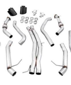AWE Tuning Audi B9.5 RS 5 Coupe Track Edition Exhaust - RS-Style Diamond Black Tips