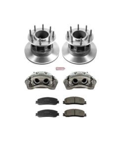 Power Stop 2012 Ford F-350 Super Duty Autospecialty Kit w/ Calipers - Front