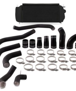 Mishimoto 2017+ Ford F150 3.5L EcoBoost Performance Intercooler Kit - Black Cooler Black Pipes