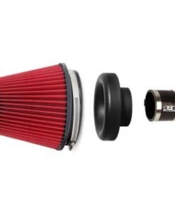 BLOX Racing Performance Filter Kit w/ 2.5inch  Velocity Stack Air Filter and 2.5inch Silicone Hose