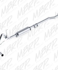 MBRP 2011-2014 Ford F150 V6 EcoBoost 3in Cat Back Single Side AL P Series Exhaust