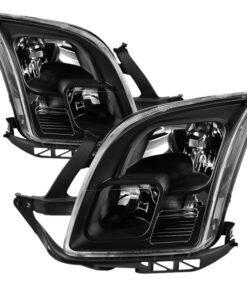 xTune Ford Fusion 2006-2009 OEM Style Headlights -Black HD-JH-FFUS06-AM-BK