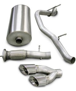 Corsa 07-10 Cadillac Escalade 6.2L V8 Polished Sport Cat-Back Exhaust