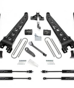 Fabtech 08-16 Ford F350/450 4WD 8 Lug 6in Radius Arm System w/Stealth Shocks