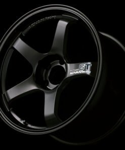 Advan GT 18x9.5 +22 5-114.3 Semi Gloss Black Wheel