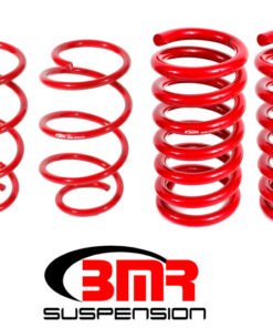BMR 15-17 S550 Mustang Drag Version Lowering Springs (Set Of 4) - Red