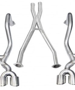 Corsa 97-04 Chevrolet Corvette C5 Z06 5.7L V8 Polished Xtreme Cat-Back + XO Exhaust
