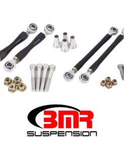 BMR 08-17 Challenger Front and Rear Sway Bar End Link Kit - Black
