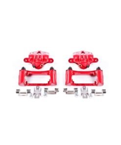 Power Stop 98-02 Chevrolet Camaro Rear Red Calipers w/Brackets - Pair