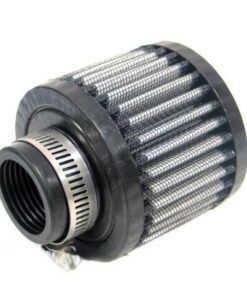 K&N 1.25in Flange ID x 3in OD x 2.5 inch H Rubber Base Crankcase Vent Filter