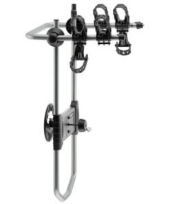 Thule Spare Me PRO - Spare Tire-Mounted Hanging Bike Rack (Fits STD & OS Tires/2 Bikes) - Silver/Blk