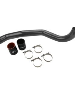 Wehrli 17-19 Chevrolet 6.6L L5P Duramax Driver Side 3in Intercooler Pipe - WCFab Grey