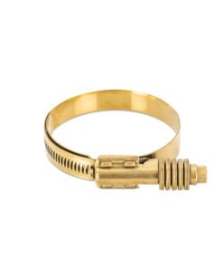 Mishimoto Constant Tension Worm Gear Clamp 3.27in.-4.13in. (83mm-105mm) - Gold