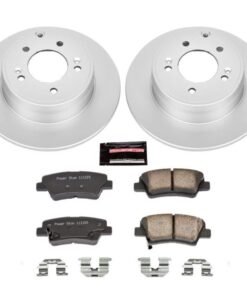 Power Stop 12-17 Hyundai Azera Rear Z17 Evolution Geomet Coated Brake Kit