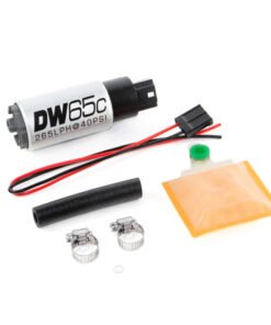 DeatschWerks 265 LPH DW65C Series Compact Fuel Pump w/o Mounting Clips (w/ Universal Install Kit)