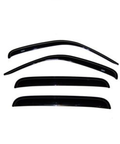 AVS 02-07 Jeep Liberty Ventvisor Outside Mount Window Deflectors 4pc - Smoke