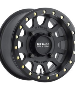 Method MR401 UTV Beadlock 15x7 4+3/+13mm Offset 4x156 132mm CB Matte Black w/BH-H24100 Wheel