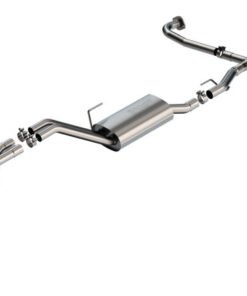 Borla 22-23 Nissan Frontier 3.8L V6 2WD/4WD AT S-Type Catback Exhaust - Black Chrome Tips