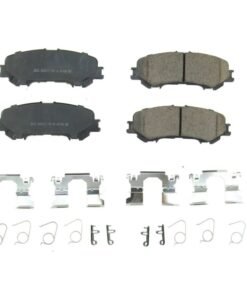 Power Stop 17-19 Nissan Titan Rear Z17 Evolution Ceramic Brake Pads w/Hardware