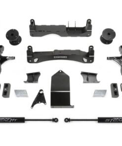 Fabtech 14-18 GM C/K1500 w/OE Forged UCA 4in Basic System w/Stealth Shocks