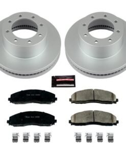 Power Stop 13-19 Ford F-250 Super Duty Front Z17 Evolution Geomet Coated Brake Kit