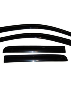 AVS 04-15 Nissan Titan Crew Cab Ventvisor Outside Mount Window Deflectors 4pc - Smoke