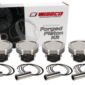 Wiseco Honda R18 81.5mm 9.0:1 CR Bore -10cc Dome Piston Shelf Stock Kit
