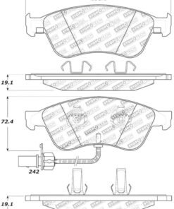 StopTech Street Touring 07-10 Audi S6/S8 Front Brake Pads