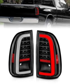 ANZO 00-06 Toyota Tundra LED Taillights w/ Light Bar Black Housing Clear Lens