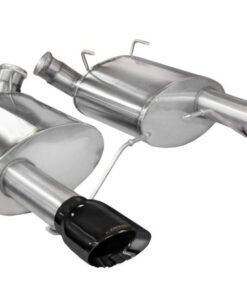 Corsa 11-14 Ford Mustang GT/Boss 302 5.0L V8 Black Xtreme Axle-Back Exhaust