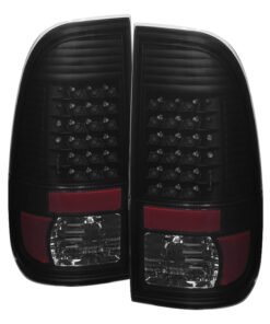 Xtune Ford F250/350/450/550 Super Duty 99-07 LED Tail Lights Black Smoke ALT-JH-FF15097-LED-BKSM