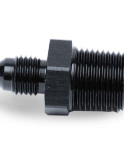 Snow Performance 3/8in NPT to 4AN Straight Water Fitting (Black)