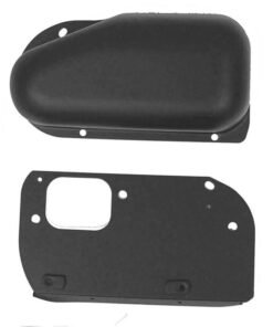 Omix Windshield Wiper Motor Cover Blk 76-86 CJ Models
