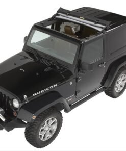 Bestop 52453-17 Black Twill Sunrider for Hardtop for 2007-2018 Jeep Wrangler JK