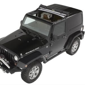 Bestop 52453-17 Black Twill Sunrider for Hardtop for 2007-2018 Jeep Wrangler JK