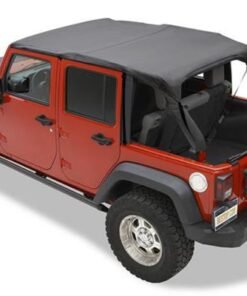 Bestop 52584-35 Safari Header Bikini Top for 2010-2018 Jeep Wrangler JKU 4-Door