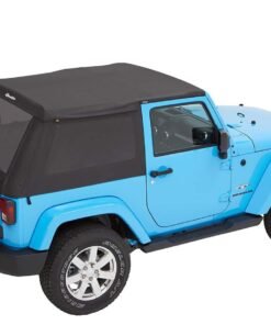 Bestop 56852-35 Black Diamond Trektop NX Soft Top for 2007-2018 Jeep Wrangler JK