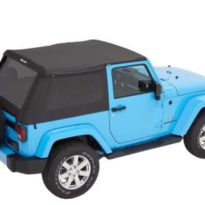 Bestop 56852-35 Black Diamond Trektop NX Soft Top for 2007-2018 Jeep Wrangler JK