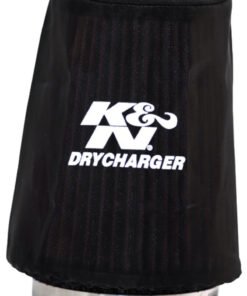 K&N Drycharger Air Filter Wrap Black 5.375in Diameter / 6.5in Height