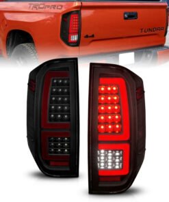 ANZO 2014-2021 Toyota Tundra LED Taillights Black Housing/Smoke Lens