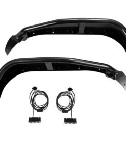 Fabtech Front Steel Tube Fenders - 18-19 Jeep JL 4WD / 2020 Jeep Gladiator 4WD