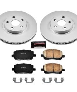 Power Stop 03-08 Pontiac Vibe Front Z17 Evolution Geomet Coated Brake Kit