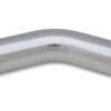 Vibrant 3.25in O.D. Universal Aluminum Tubing (45 Degree) 3.25" CLR 5" Leg Length