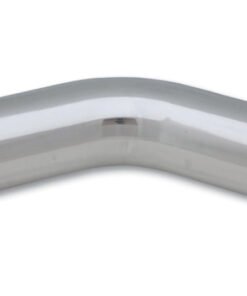 Vibrant 3.25in O.D. Universal Aluminum Tubing (45 Degree) 3.25" CLR 5" Leg Length