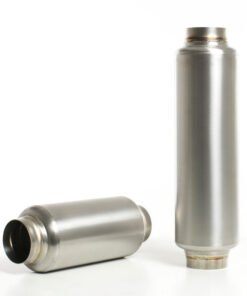 Ticon Industries 17in OAL 3.0in In/Out Ultralight Titanium Muffler