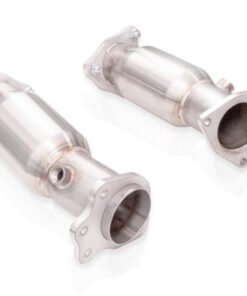 Stainless Works 20-21 Chevrolet Corvette C8 6.2L High-Flow Catted Midpipe Kit 3in