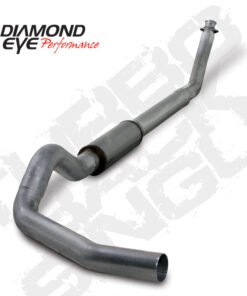 Diamond Eye KIT 5in TB SGL SS: 94-02 DODGE CUMMINS 5.9L